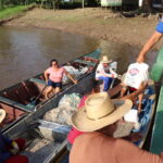 Expedição conclui entrega de treze toneladas de alimentos para pescadores da várzea em Santarém 7 IMG 0970 scaled 1