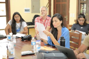 Jornalistas participam de imersão sobre comunicação e crise climática em Santarém 7 Formacao jornalistasDW 13 scaled 1