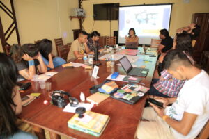 Jornalistas participam de imersão sobre comunicação e crise climática em Santarém 5 Formacao jornalistasDW 20 scaled 1