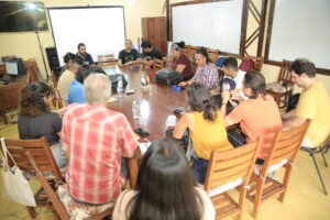 Jornalistas participam de imersão sobre comunicação e crise climática em Santarém 13 Formacao jornalistasDW 8 scaled 1