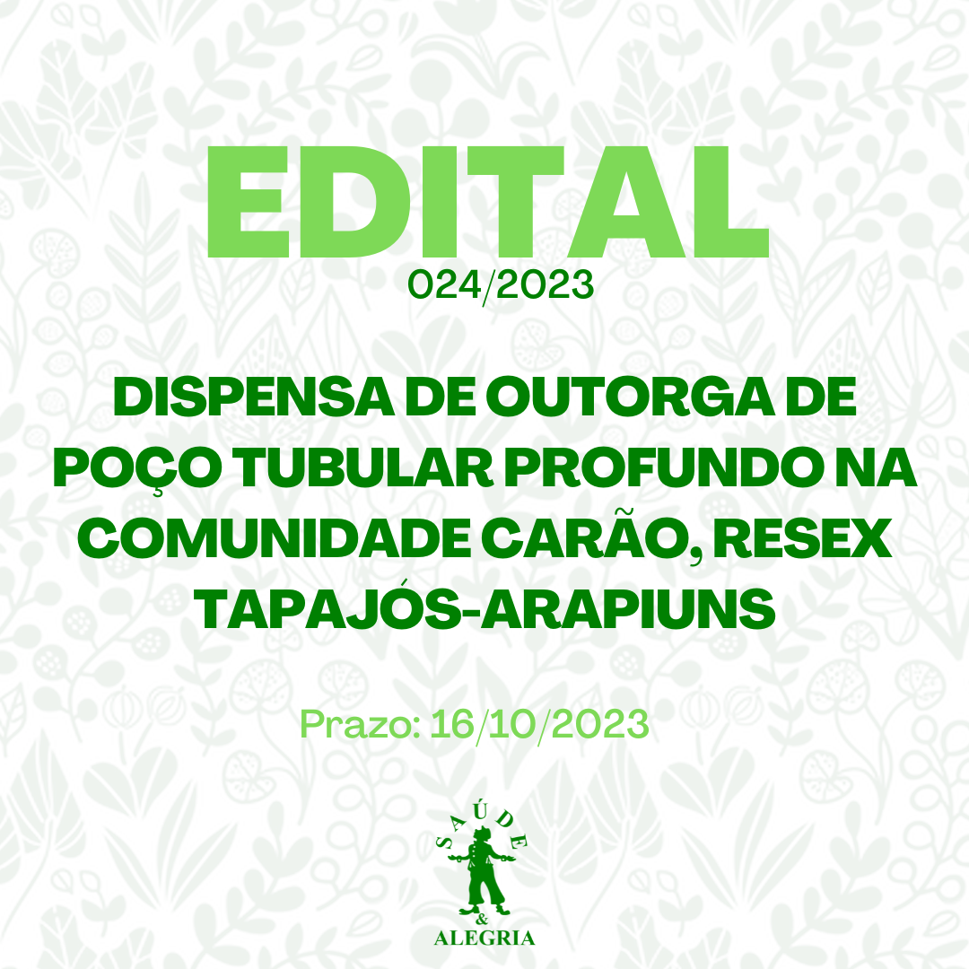 Rede Mocoronga» Vagas para trabalhar no Projeto Saúde e Alegria - Rede  Mocoronga