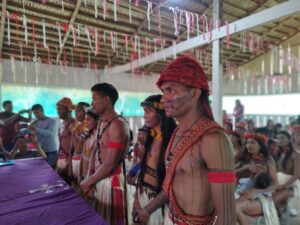 III Encontro do coletivo Munduruku Poy planeja safra da castanha: “importante para fortalecer a nossa resistência” 8 Mundurukus 18 scaled 1
