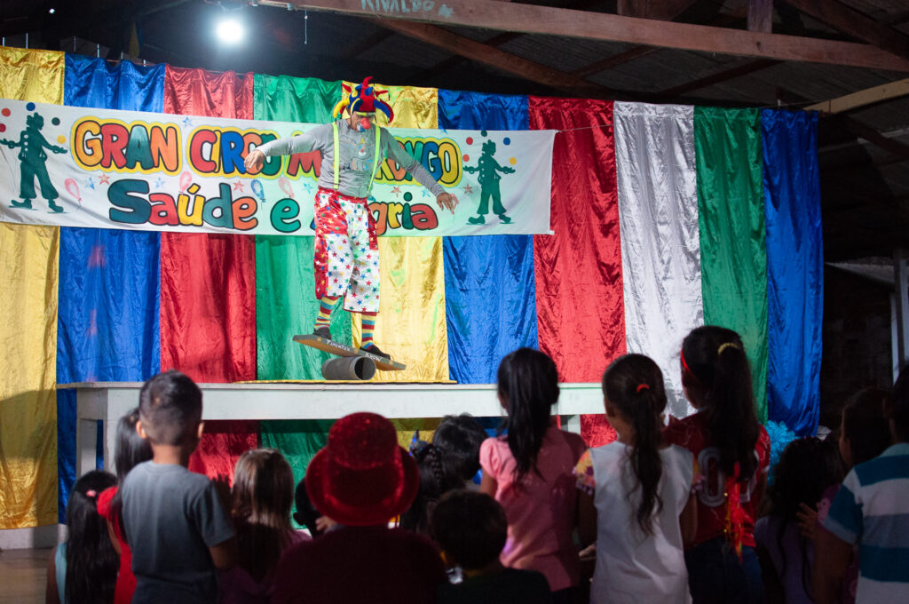 1ª Jornada do Programa Saúde da Floresta em 2025 leva atendimentos em Saúde e arte-educação para o Médio Arapiuns 11 Foto Guilherme Bastos 6 1