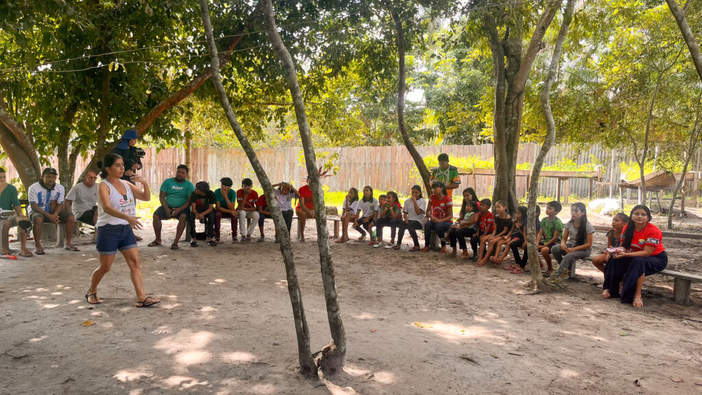 1ª Jornada do Programa Saúde da Floresta em 2025 leva atendimentos em Saúde e arte-educação para o Médio Arapiuns 9 Foto Leticia de Almeida 11 1