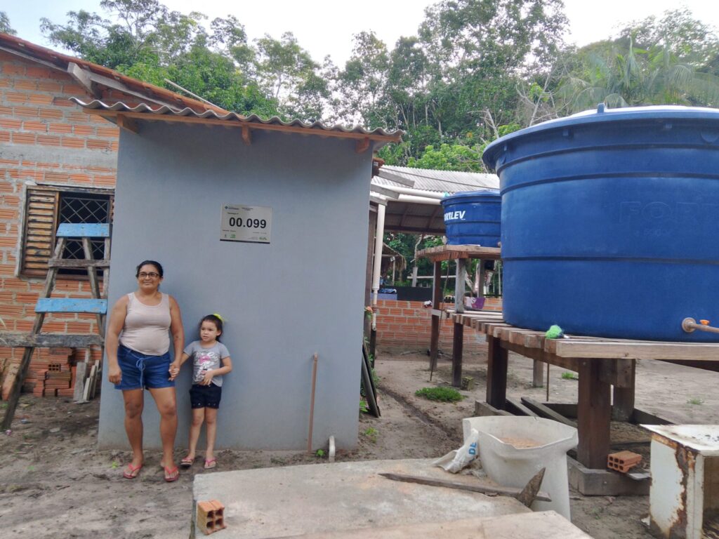 Moradores de Pau da Letra na Resex Tapajós-Arapiuns comemoram instalação do Programa Cisternas: “as famílias estão felizes” 3 Cisternas 1 scaled 1