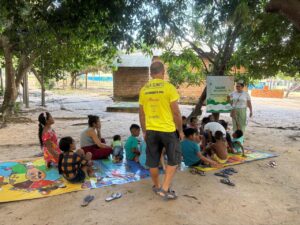 Território Cobra Grande recebe caravana com ações de saúde, expedição de documentos e garantia de direitos para crianças e adolescentes 8 Caravana 4 1