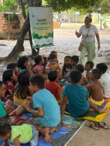 Território Cobra Grande recebe caravana com ações de saúde, expedição de documentos e garantia de direitos para crianças e adolescentes 7 Caravana 5 1