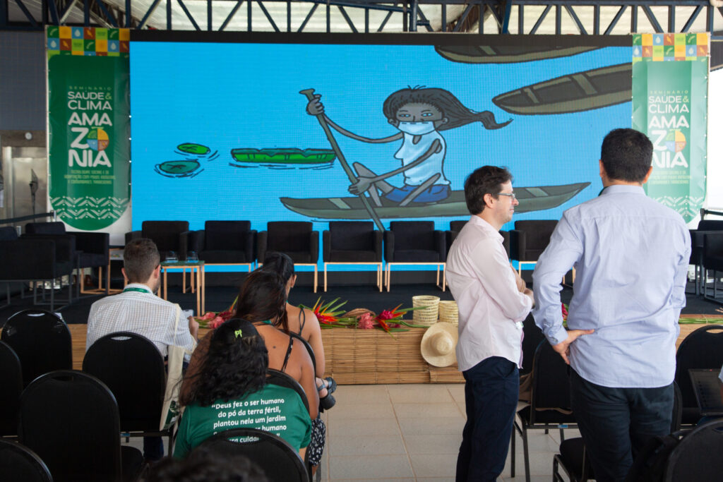 Primeiro dia de seminário sobre Saúde e clima na Amazônia inicia diálogo coletivo unindo comunidades, governo e ciência em Santarém 29 U6A0003 scaled 1