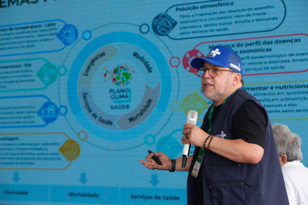 Primeiro dia de seminário sobre Saúde e clima na Amazônia inicia diálogo coletivo unindo comunidades, governo e ciência em Santarém 5 U6A0558 scaled 1