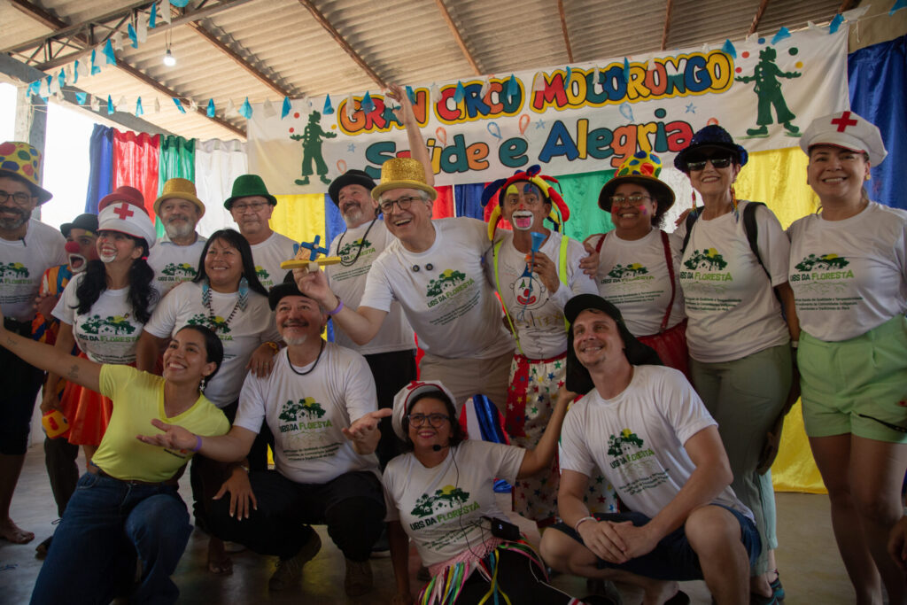 Com a presença do Ministro da Saúde, mais uma UBS DA FLORESTA é inaugurada e pode virar referência para políticas adaptadas de saúde para Amazônia 4 U6A2829 scaled 1