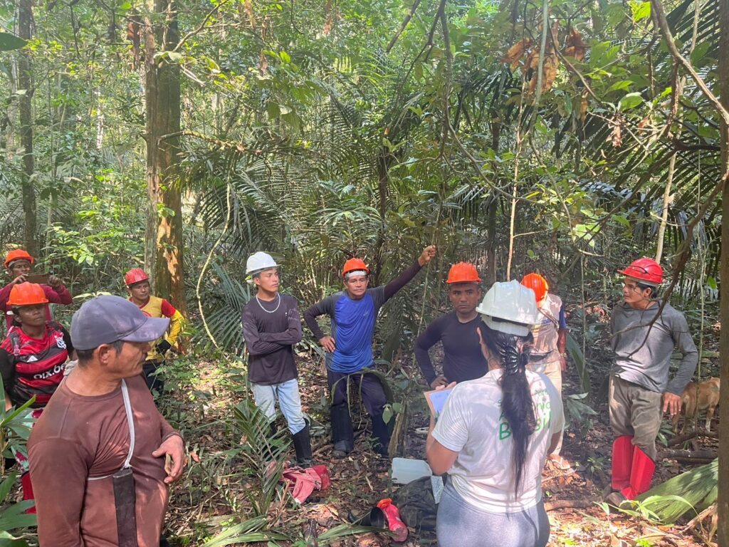 Comunidades da Floresta Nacional do Tapajós em Aveiro iniciam mapeamento participativo de copaibeiras com apoio do Projeto Saúde e Alegria 4 itapuama 2 1