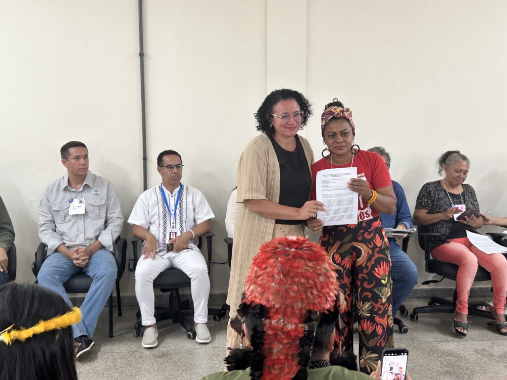 Organizações do Tapajós entregam ao Governo Federal propostas para enfrentar impactos do El Niño na região 4 IMG 5612
