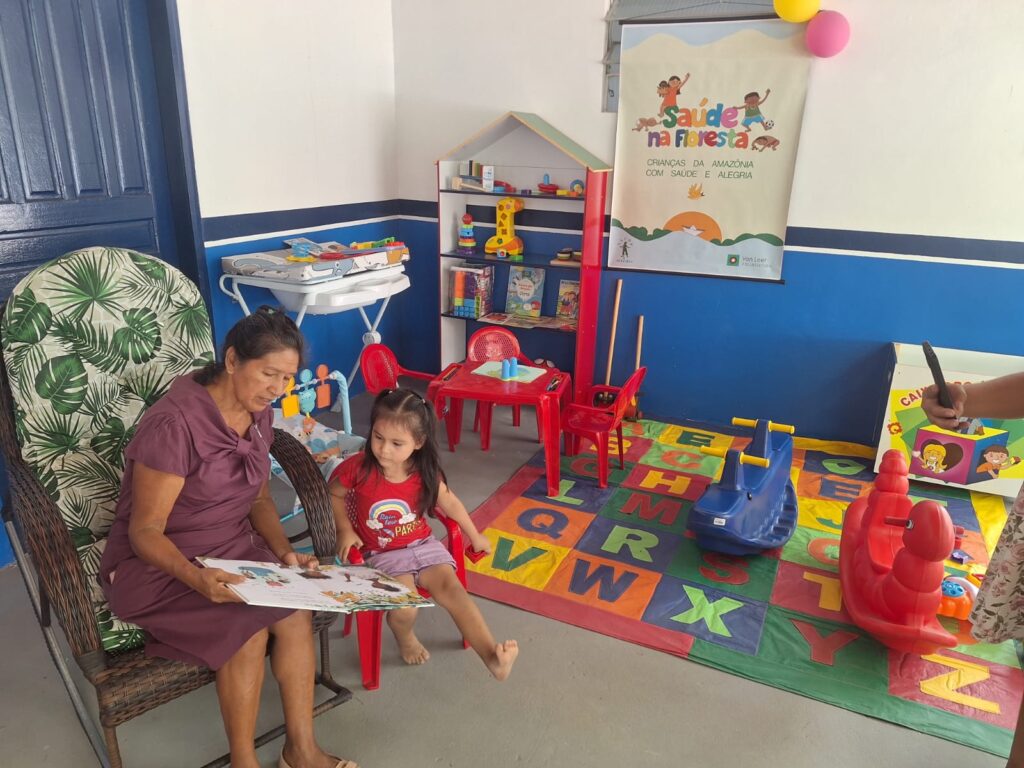 Moradores de Parauá celebram conclusão e entrega espaço acolhedor que transforma espera por atendimento em oportunidade de cuidado para crianças e cuidadores 1 Espaco acolhedor 2
