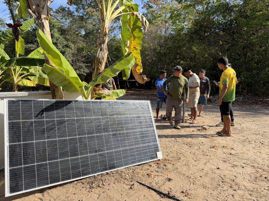 9ª Oficina Eletricistas do Sol treina indígenas para manutenção de sistemas de energia solar para bombeamento de água em aldeias 4 IMG 4817 1