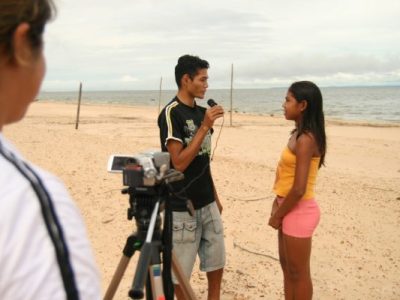 Rede Mocoronga: jovens repórteres formados para produção/difusão de mídias diversas