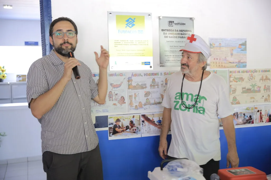Saúde e Alegria entrega 16ª UBS da Floresta, fortalecendo atendimento em saúde com acolhimento às famílias ribeirinhas 3 IMG 5164